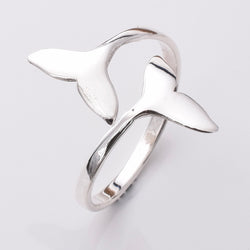 R233 - 925 silver whale tail ring