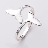 R233 - 925 silver whale tail ring