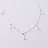 P853 - 925 Silver lightning necklace