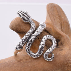 R237 - 925 silver snake ring
