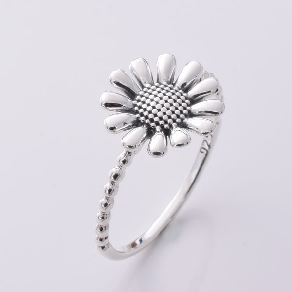 R220 - 925 Silver sunflower ring – Java Designs