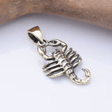 P1328 - Bronze scorpion pendant