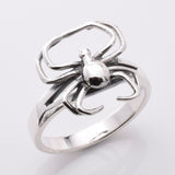 R295 925 silver spider ring