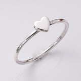 R264 - 925 silver heart ring
