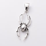 P1147 - 925 silver black widow pendant