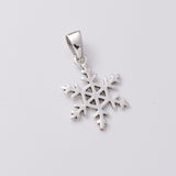 P968 - 925 snowflake silver pendant
