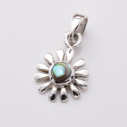 P1039 - 925 silver small daisy pendant