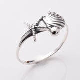 R307 - 925 silver sealife ring