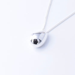 P1268 - 925 silver organic shape pendant