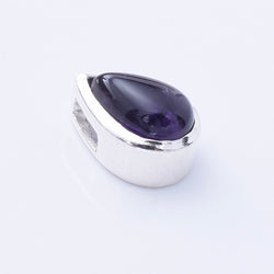 P1358 - 925 silver  teardrop AM pendant