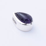 P1358 - 925 silver  teardrop AM pendant