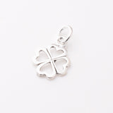 P1258 - 925 silver four leaf clover pendant