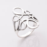 R321 - 925 silver scroll ring
