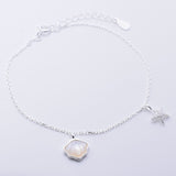 B072 - 925 silver and MOP sealife bracelet