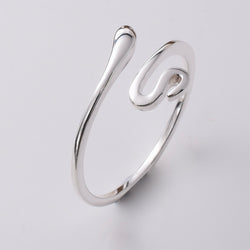 R253 - 925 silver snake ring