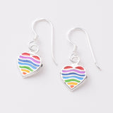 E850 - 925 silver rainbow earrings