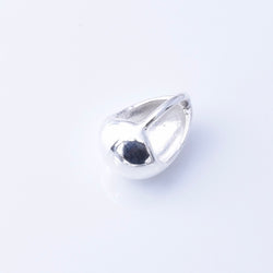 P1268 - 925 silver organic shape pendant