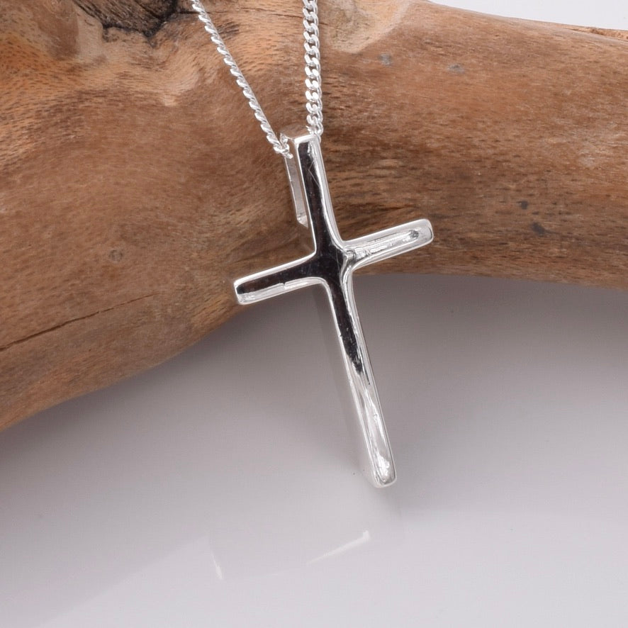 P1003 - 925 silver cross pendant