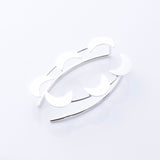 S992 - 925 silver moon threader earrings