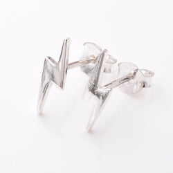 S1003 - 925 silver lightning stud earrings