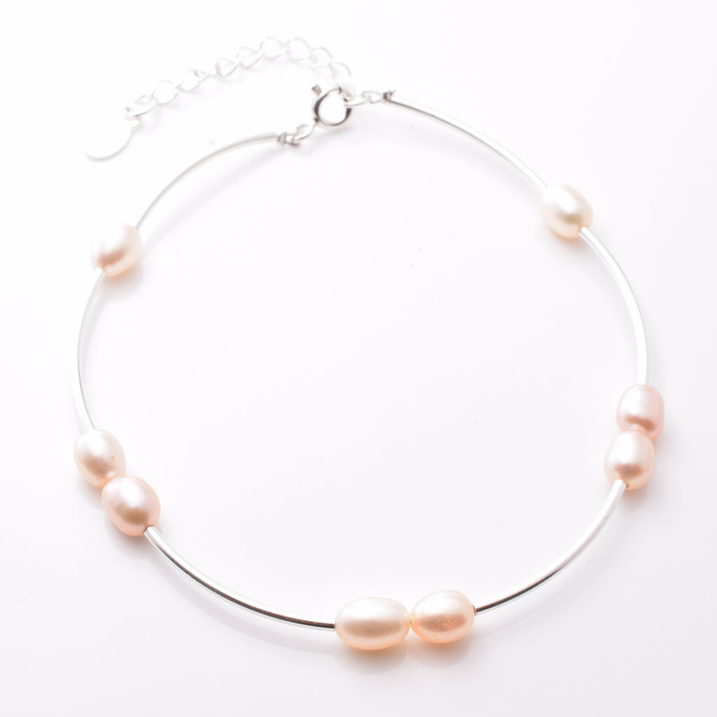B049 - 925 freshwater pearl bracelet