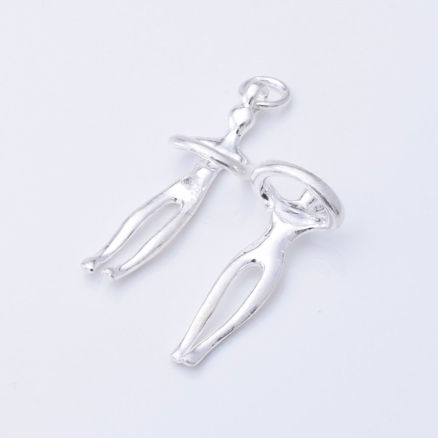 P1298 - 925 silver Eternal embrace pendant