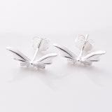 S947 - 925 silver flying bat stud earrings