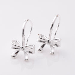 S945 - 925 silver bow earrings