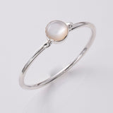 R259 - 925 silver MOP ring