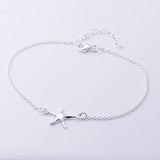 B069 - 925 silver single starfish bracelet