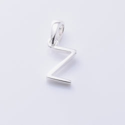 P1335 - Z 925 silver initial pendant - Z