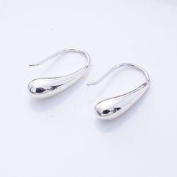 E929 - 925 silver liquid drop earrings