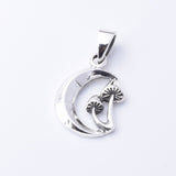 P1295 - 925 silver toadstool pendant