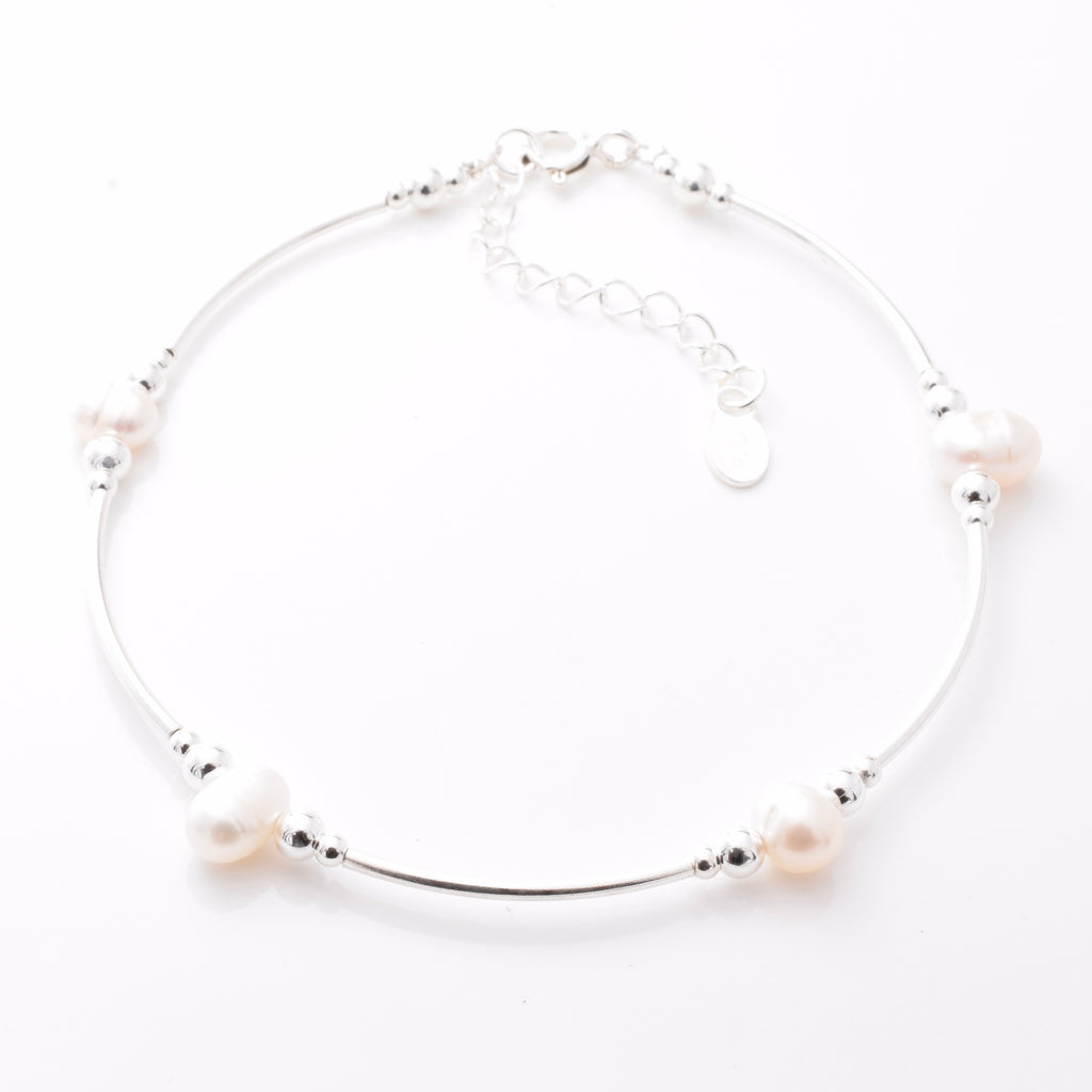 B048 - 925 freshwater pearl bracelet