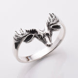 R334 - 925 silver stags head ring