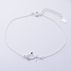 B074 - 925 silver sealife bracelet