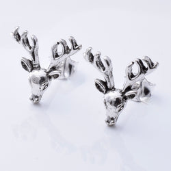S988 - 925 silver reindeer stud earrings