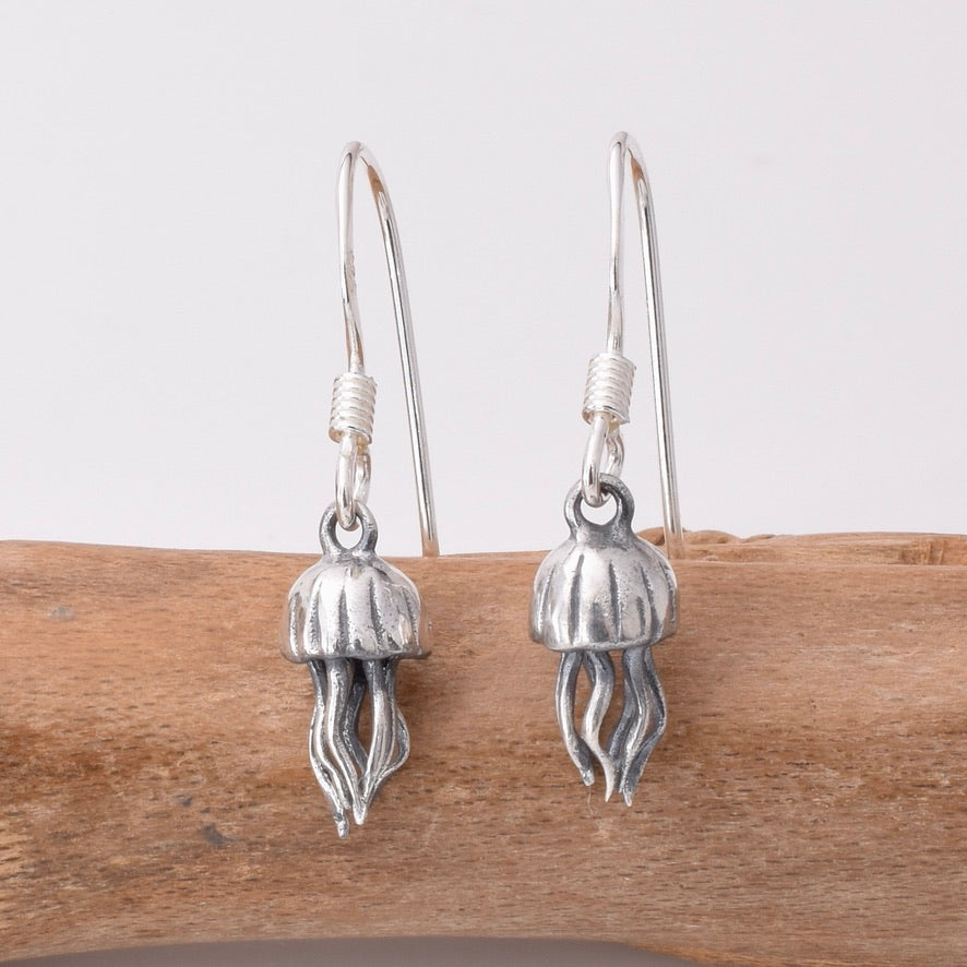 E875 - 925 silver jellyfish earrings