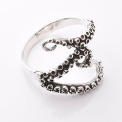 R350 - 925 silver octopus tentacle ring