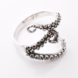 R350 - 925 silver octopus tentacle ring