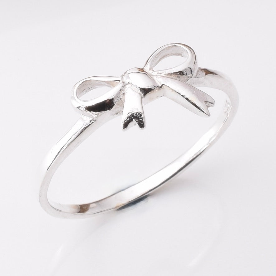 R340 - 925 silver bow ring