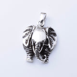 P1171 - 925 silver elephant head pendant