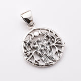 P1200 - 925 silver mother maiden crone pendant
