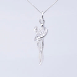 P1298 - 925 silver Eternal embrace pendant