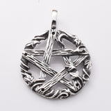 P1138 - 925 silver pentagram pendant