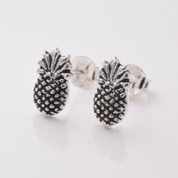 S903 - 925 silver pineapple stud earrings