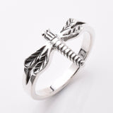 R353 - 925 silver dragonfly ring