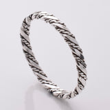 R313 - 925 silver braided ring