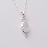 P1108 - 925 silver moonstone pendant