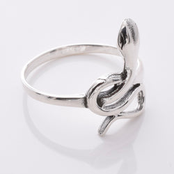 R294 925 snake silver ring